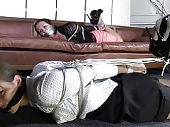 Bi neska hogtied